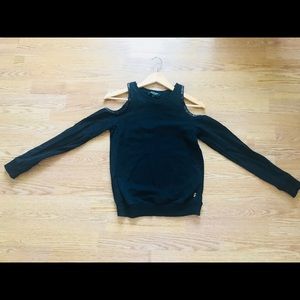 Juicy Couture Should Cutout Sweatshirt in Black